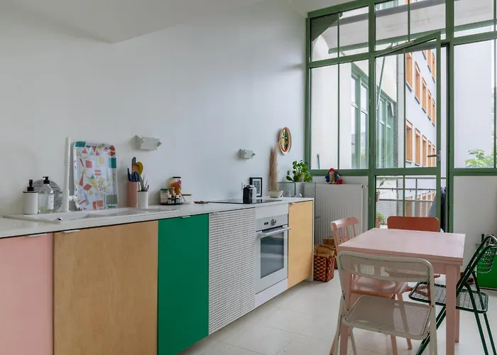 Stylish 2Bd Apartment With Balcony Belleville